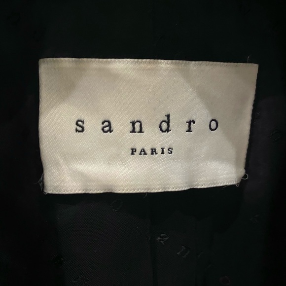 ♠️ Sandro Paris Black Blazer 👩‍💼 - Picture 3 of 14